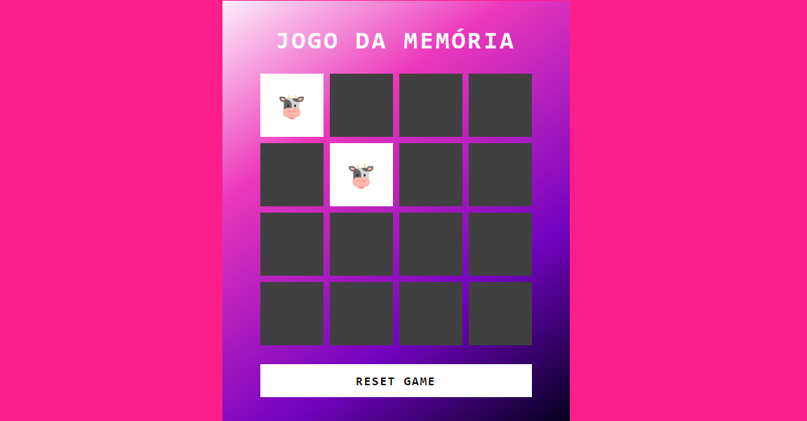 Jogo de memoria